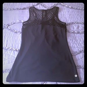 90 Degree Sleeveless Black Workout Top Size XS